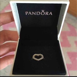 Pandora Heart-Shaped Ring